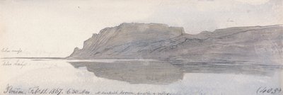 Ibreem, 6:30 am, 11 February 1867 by Edward Lear